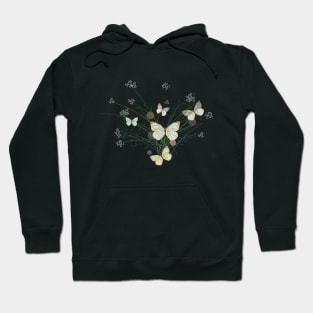 Butterflies in the grass Hoodie